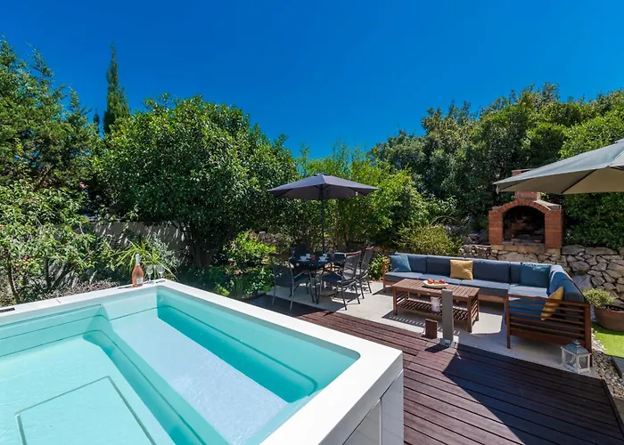 With Terrace And Mini Pool Gold